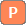 Orange P Icon